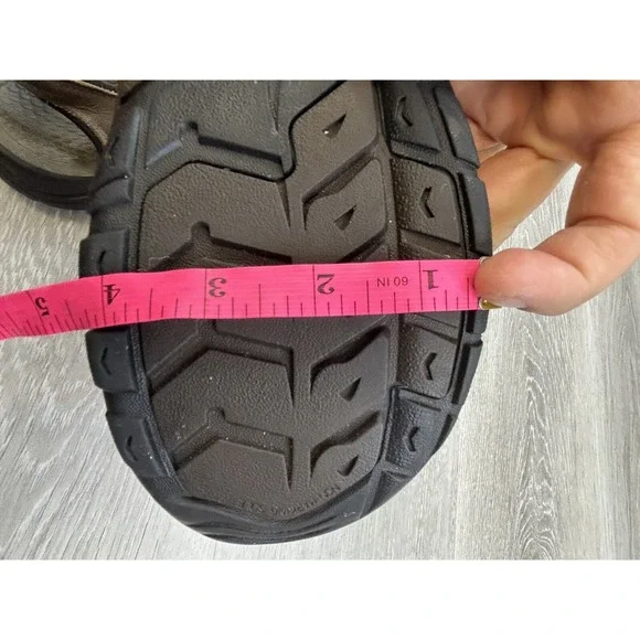 Keen Women's Sandal Brown Leather 6 Waterproof Hiking Outdoor Trail Toe Shoes‎ - Picture 8 of 8